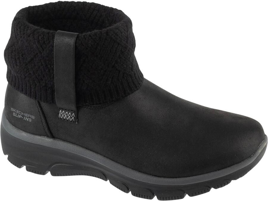 Skechers Slip-ins: Easy Going Cozy Weather 4 Vrouwen Zwart Laarzen