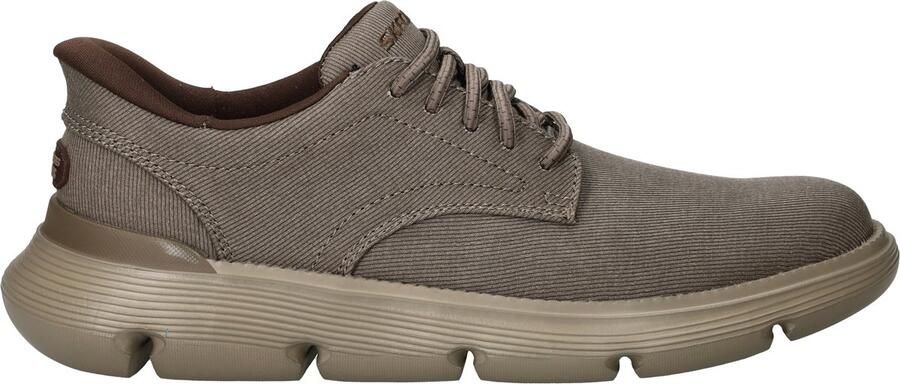 Skechers Hands Free Slip-Ins Garza heren instapper Donker Taupe