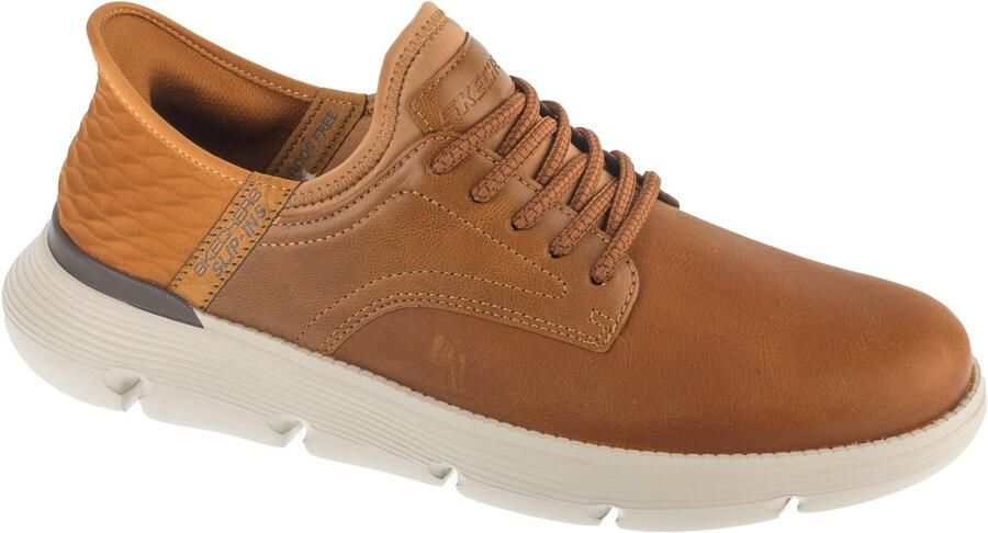 Skechers Slip-Ins: Garza Gervin Mannen Bruin Schoenen
