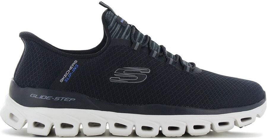 Skechers Slip-ins: Glide-Step Noxus Heren Sneakers Schoenen Zwart 233010-BLK