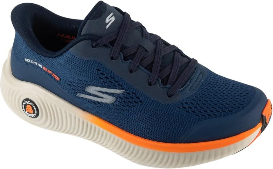 Skechers Slip-Ins: Go Run Anywhere Mannen Marineblauw Hardloopschoenen