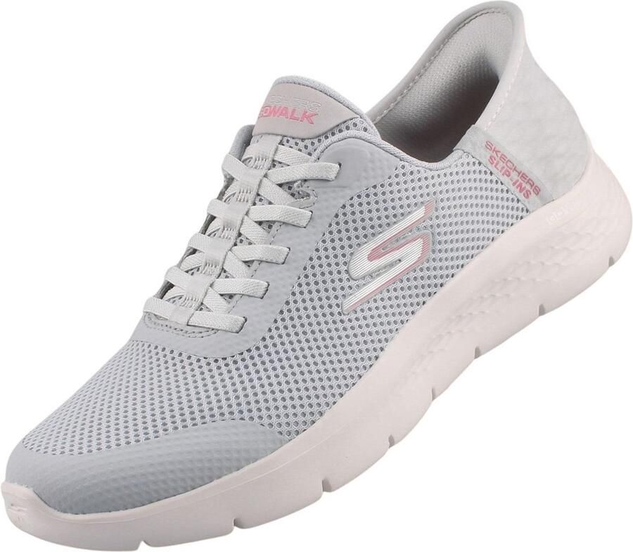 Skechers Slip-ins™ Go Walk Flex Grand Entry damestrainers lichtgrijs