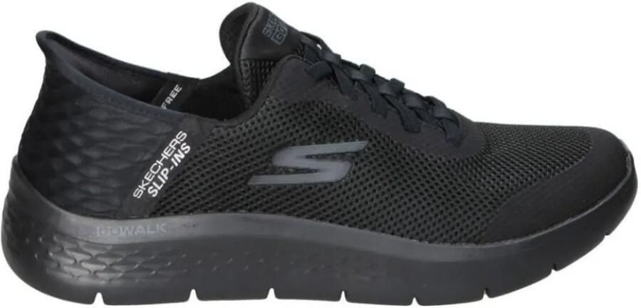 Skechers Slip-ins Go Walk Flex Hands Up Heren Instappers Zwart