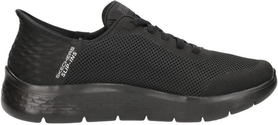 Skechers Slip-ins Go Walk Flex Hands Up Heren Instappers Zwart
