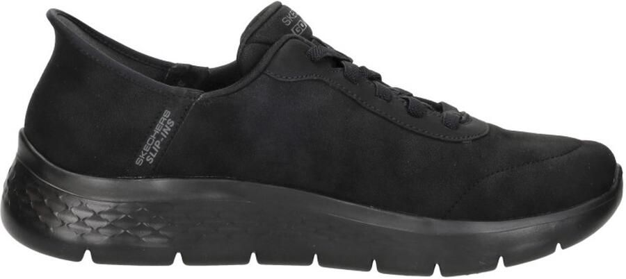Skechers Slip-Ins: Go Walk Flex Hands Up- Zwart Heren Sneaker Smooth Motion - Foto 5