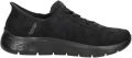 Skechers Slip-Ins: GO Walk Flex Smooth Motion 216326-BBK Mannen Zwart Sneakers - Zwart