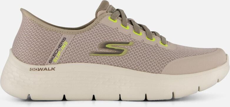 Skechers Slip-ins Go Walk Flex Netro Heren Instappers Taupe
