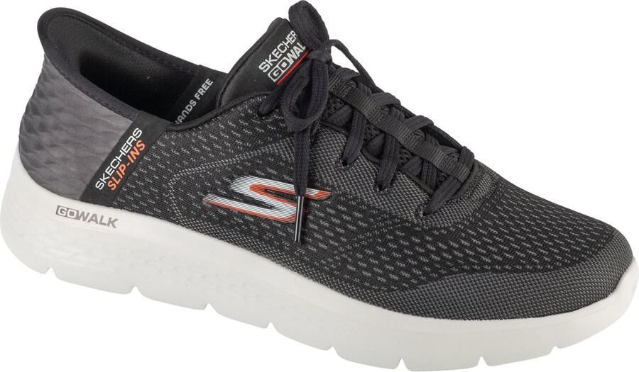 Skechers Slip-Ins: GO WALK Flex New World Mannen Zwart Sneakers