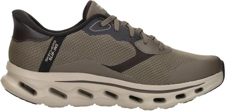 Skechers Go Walk Glide-Step 2.0 Zac Heren Instappers Bruin - Foto 5