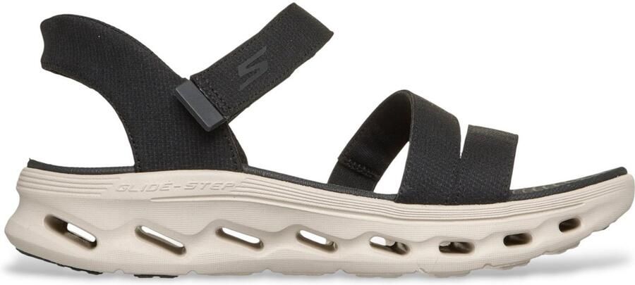 Skechers Sandaal Go Walk Glide-Step 2.0 Sandal Ella 141269 BKW Black White - Foto 2