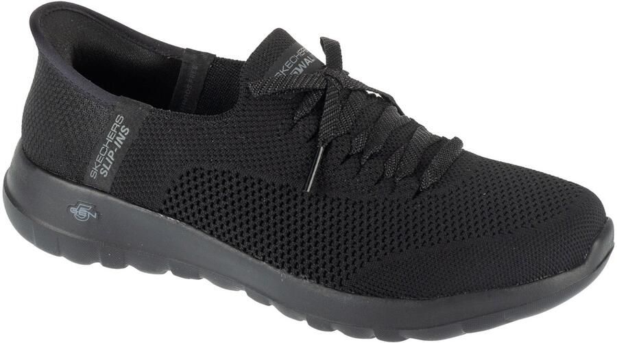 Skechers Slip-Ins: Go Walk Joy Abby Vrouwen Zwart Sneakers