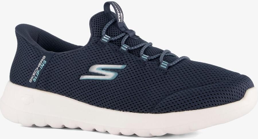 Skechers Slip-ins Go Walk Joy Zara dames sneakers blauw Extra comfort Memory Foam
