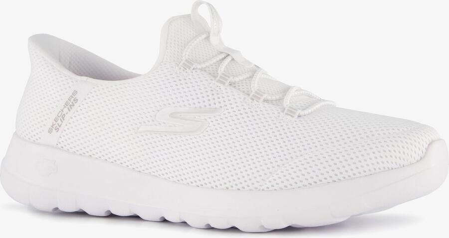 Skechers Slip-ins Go Walk Joy Zara dames sneakers wit Extra comfort Memory Foam