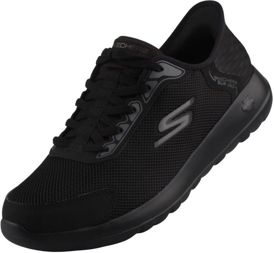 Skechers Slip-Ins Go Walk Max Allan Herentrainers Zwart