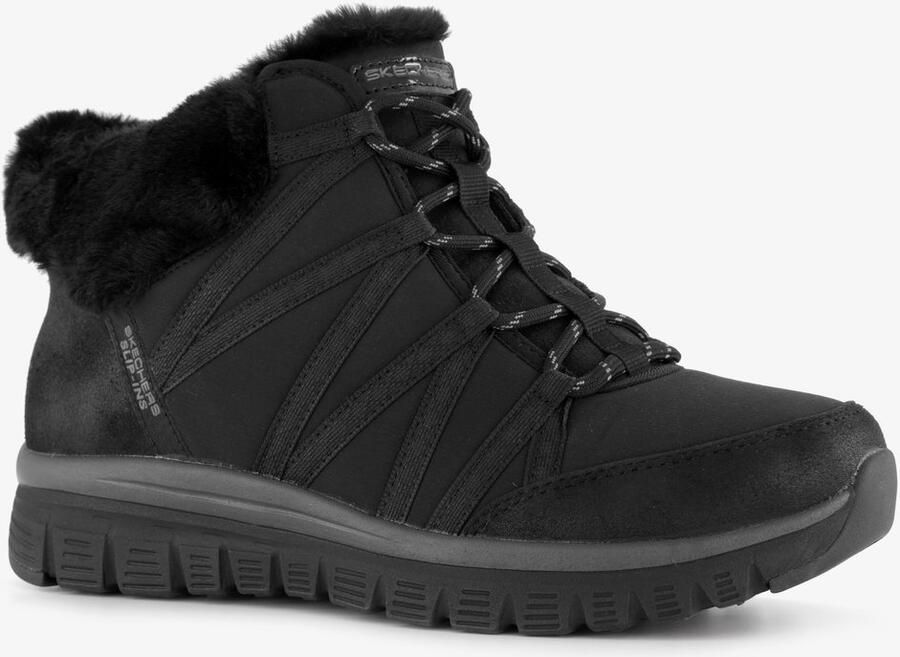 Skechers Slip-ins Graceful dames boots zwart Extra comfort Memory Foam