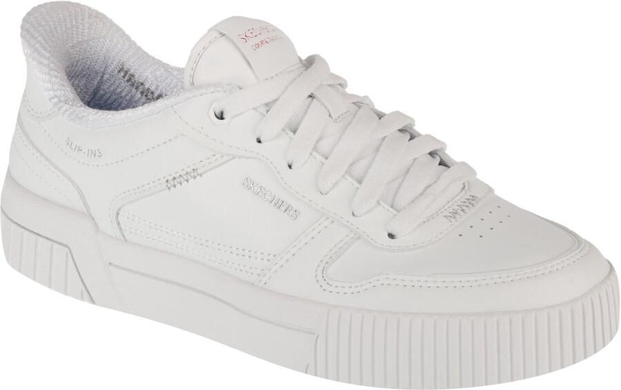 Skechers Slip-Ins: Jade Put It In Neutral Vrouwen Wit Sneakers