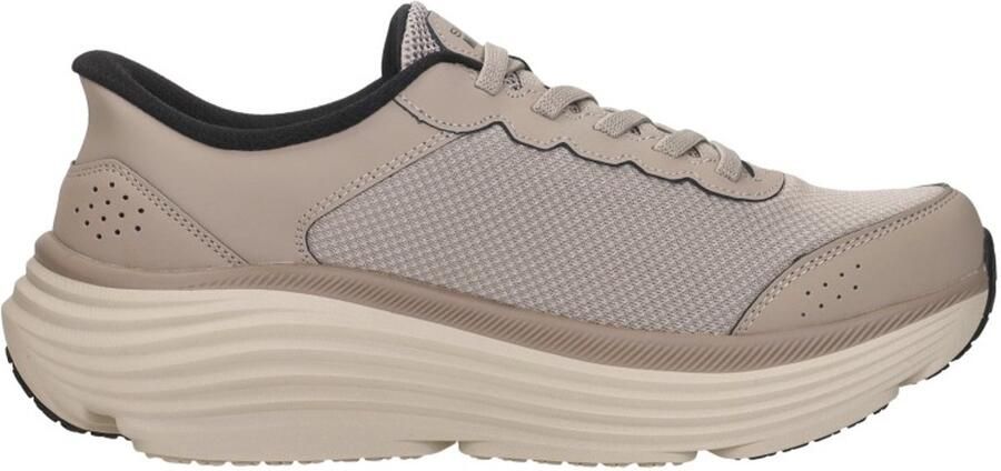 Skechers Slip-Ins: Max Cushionin Sneakers Laag Beige