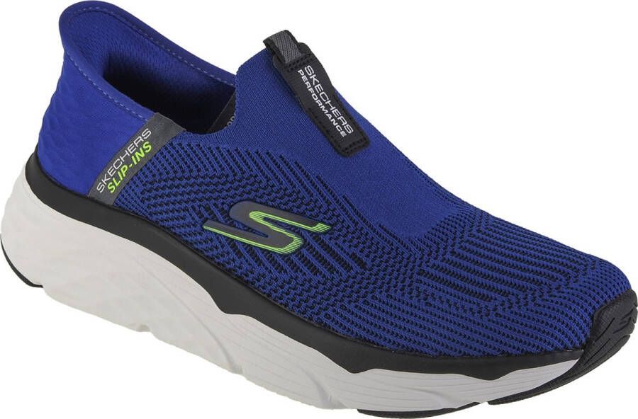 Skechers Slip-ins: Max Cushioning Advantageo BLBK Mannen Blauw Sneakers Sportschoenen