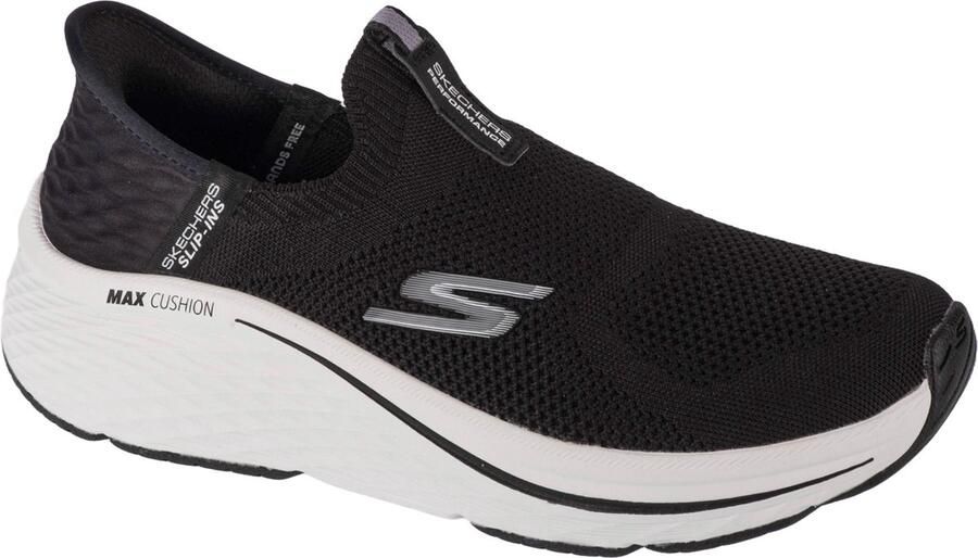 Skechers Slip-Ins Max Cushioning Elite 2.0 Vrouwen Zwart Hardloopschoenen