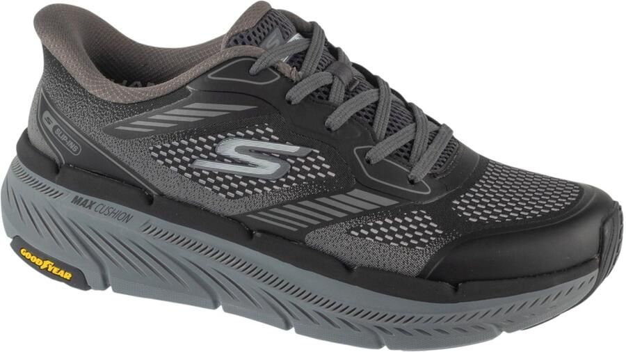 Skechers Slip-Ins: Max Cushioning Premier 2.0 Leigh Mannen Zwart Hardloopschoenen