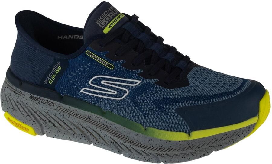 Skechers Slip-Ins: Max Cushioning Premier 2.0 Stanch Mannen Marineblauw Hardloopschoenen