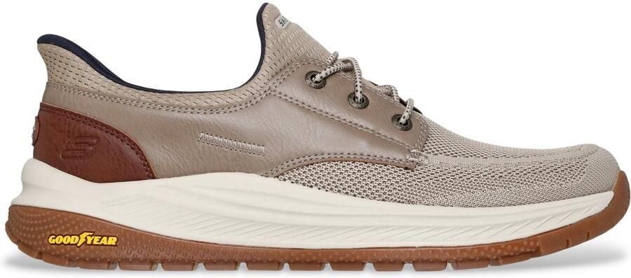Skechers Slip-ins Meroe Alden Heren Instappers Taupe