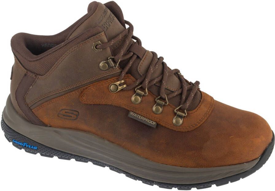Skechers Slip-Ins: Meroe Pikeman Mannen Bruin Trekkingschoenen