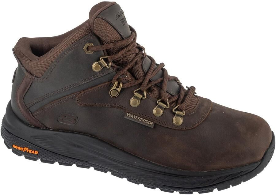 Skechers Slip-Ins: Meroe Pikeman Mannen Bruin Trekkingschoenen