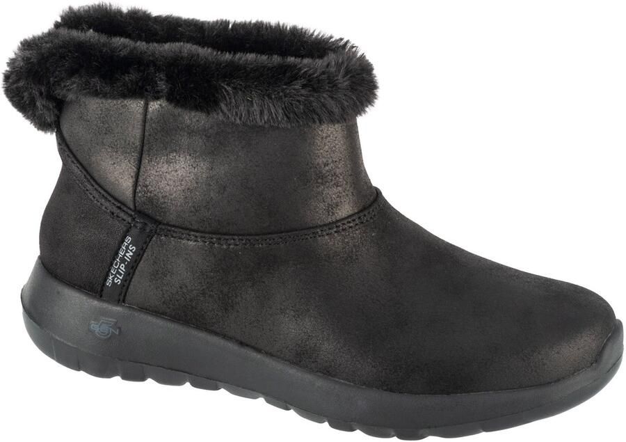 Skechers Slip-Ins: On-The-Go Cozy Dream Vrouwen Zwart Laarzen