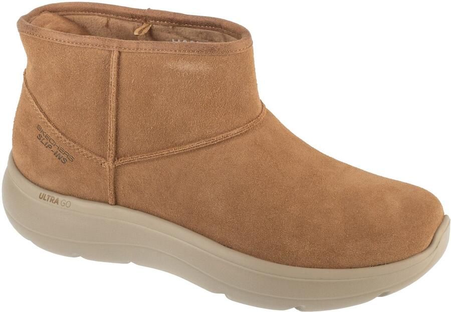 Skechers Slip-Ins: On-The-GO Encore Blair Vrouwen Bruin Laarzen