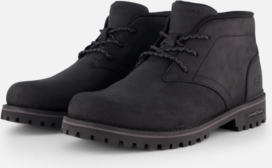Skechers Slip-ins Quintero Damien veterboots zwart Heren