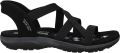 Skechers Sandalen Slip-ins: Reggae Slim Stretch Flex 163460 BBK Zwart - Zwart