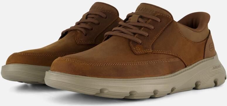 Skechers Lage Sneakers Slip-ins Arch Fit Garza Relaxed leren
