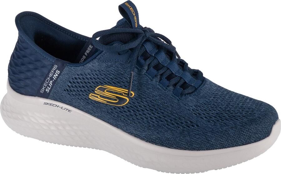 Skechers Slip-Ins: Skech-Lite Pro Primebase 232466-NVYL Mannen Marineblauw Sneakers - Foto 3