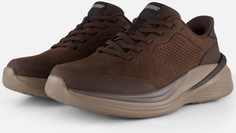 Skechers Hands Free Slip-Ins Slade 2.0 heren sneaker Bruin - Foto 2