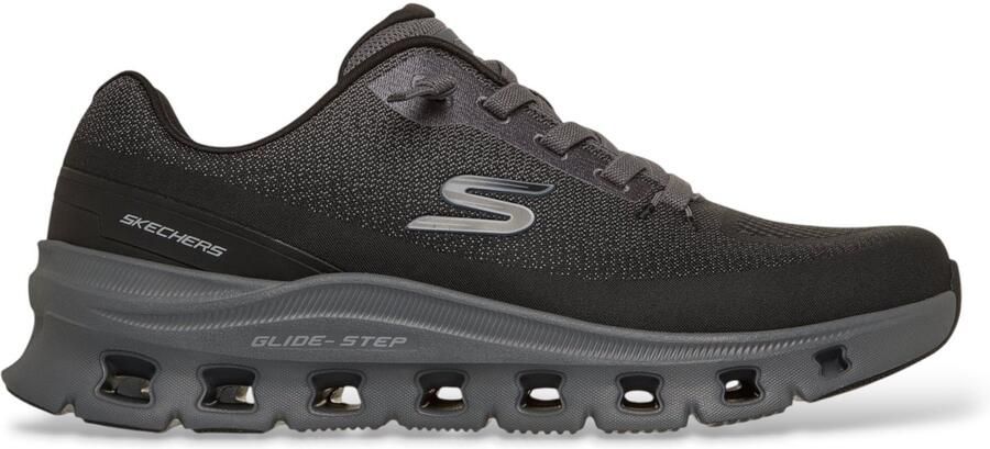 Skechers Heren Glide Step Pro Waverra Slip Ins Sneakers Black Charcoal