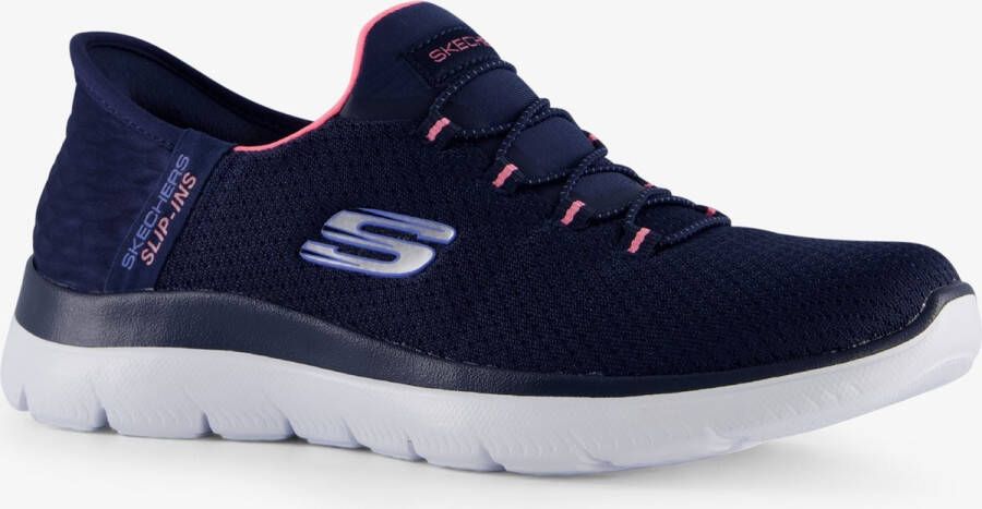 Skechers Slip-on sneakers SUMMITS-DIAMOND DREAM Instapschoen vrijetijdsschoen met praktische slip-in functie