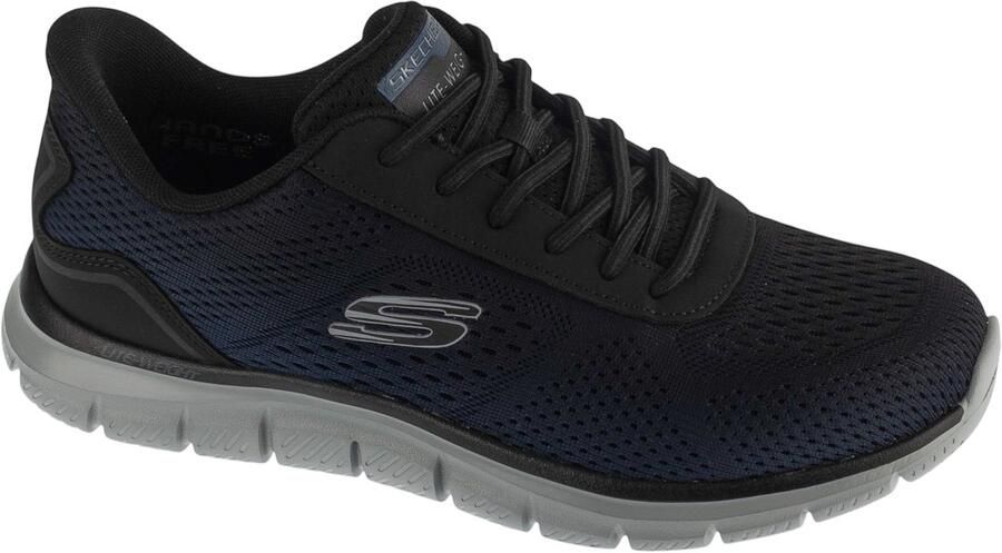 Skechers Lage Sneakers Track Revno Engineered Mesh Round Stretch Lace Slip Ins