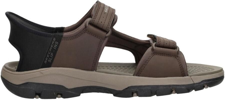 Skechers Slip-ins: Tresmen Reece Sandalen donkerbruin