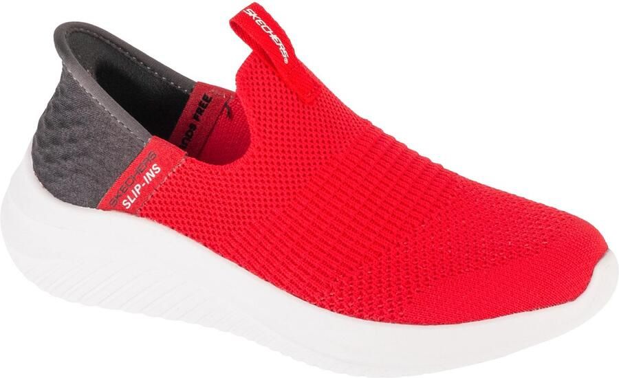Skechers Slip-Ins Ultra Flex 3.0 Smooth Step voor een jongen Rood Sneakers
