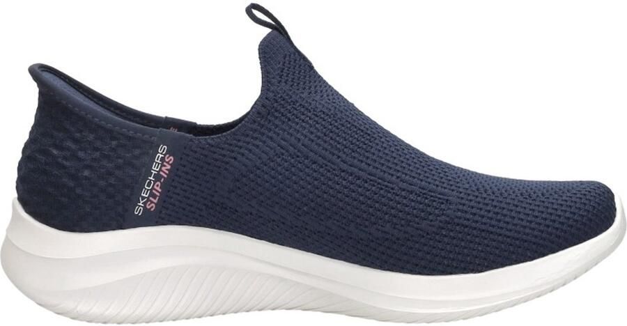 Skechers Slip Ins Ultra Flex 3.0 Easy Win Navy Wandelsneakers Dames