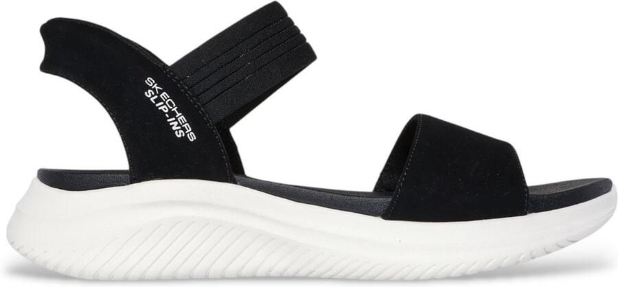 Skechers Slip-ins Ultra Flex 3.0 Summerville Zwarte sandalen