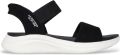 Skechers Slip-ins Ultra Flex 3.0 Summerville Zwarte sandalen - Zwart