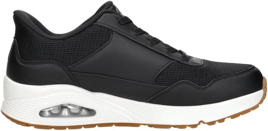 Skechers Slip-on sneakers UNO-SIMPLIFIED SLIP-IN veterschoenen retro sneaker vrijetijdsschoen met slip-ins technologie