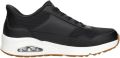 Skechers Slip-on sneakers UNO-SIMPLIFIED SLIP-IN veterschoenen retro sneaker vrijetijdsschoen met slip-ins technologie - Zwart