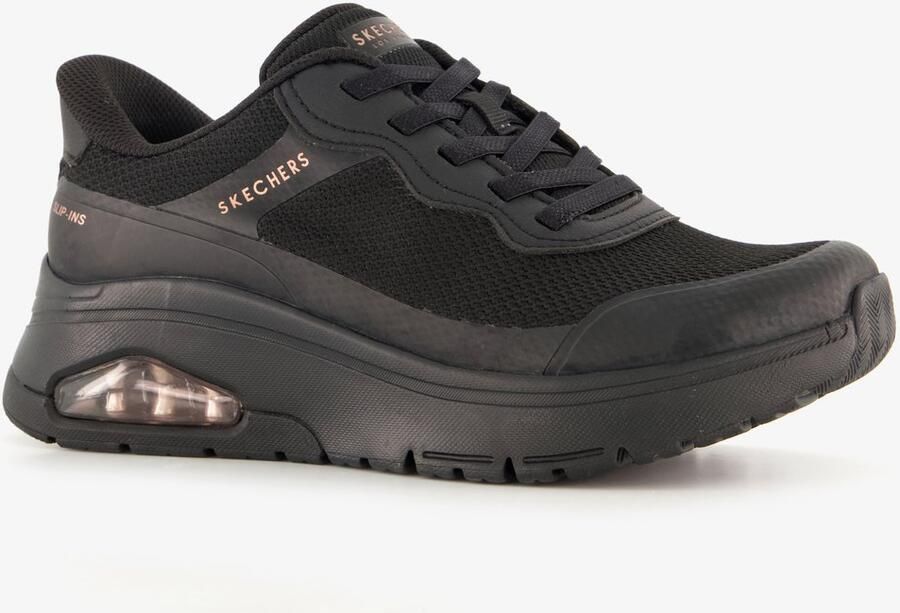 Skechers Slip-ins Uno Flex dames Zwart Extra comfort Memory Foam