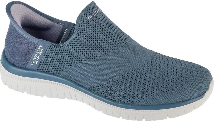 Skechers Slip-ins: Virtue Sleek Vrouwen Blauw Sneakers Sportschoenen