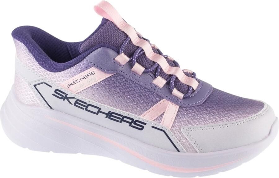 Skechers Slip-ins Wave 92-Sparkle Sprint voor meisje Purper Sneakers