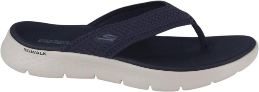 Skechers Slipper Go Walk Flex Sandal-Holly 141459 NVY Navy Blauw