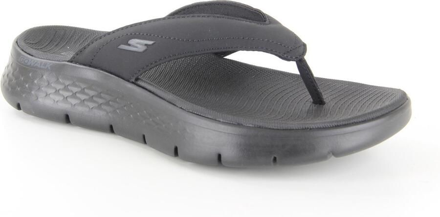Skechers Slipper Go Walk Flex Vallejo 229202 BBK Black Machine Washable